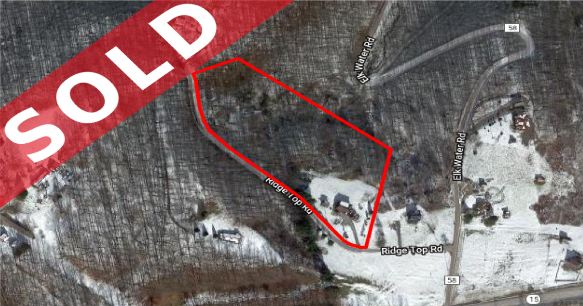 SOLD! LIST WITH Red Oak Realty, wv MONTERVILLE...POINT MOUNTAIN...5.7