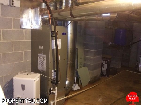 furnace in basement