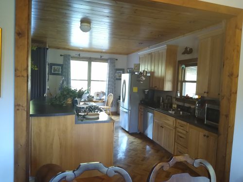 Kitchen View From          Dining