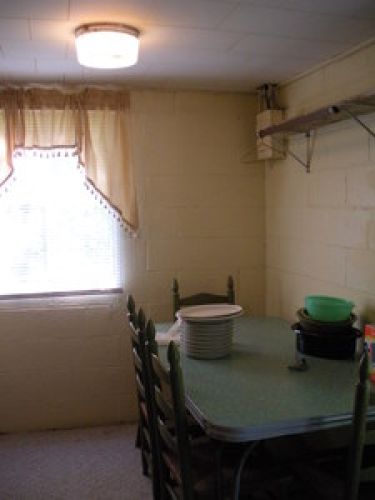 dining area in kitchen