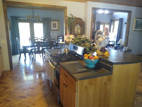 Kitchen Island With         Storage
