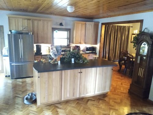 Kitchen Island With Cabinets Seating Area